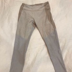 Outdoor Voice Tri-tone warmup leggings
